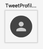 Preview pane showing the profile image with additional padding.